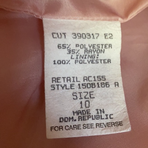 Vintage Pink & Navy Jacket - Picture 6 of 8